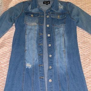 Long Jean Jacket